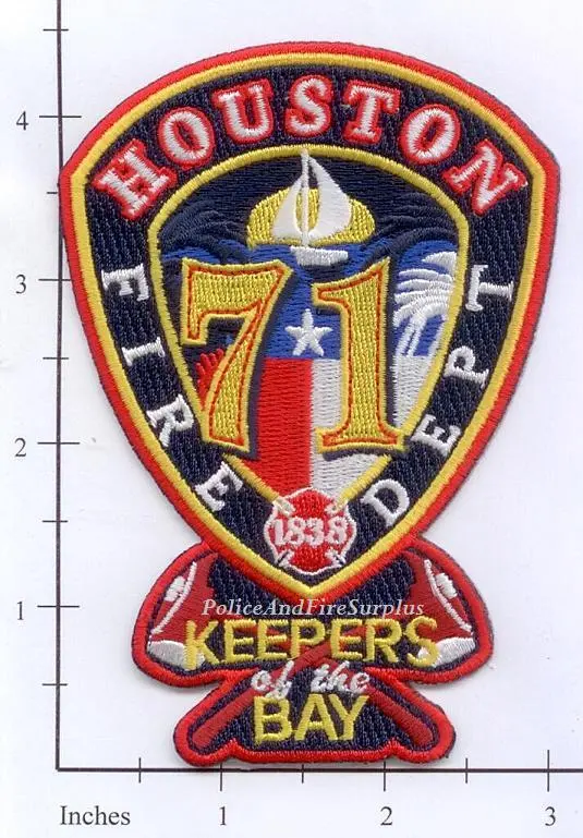 Texas - Houston Station  71 Fire Dept Patch 1