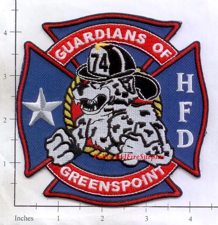 Texas - Houston Station  74 Fire Dept Patch 1