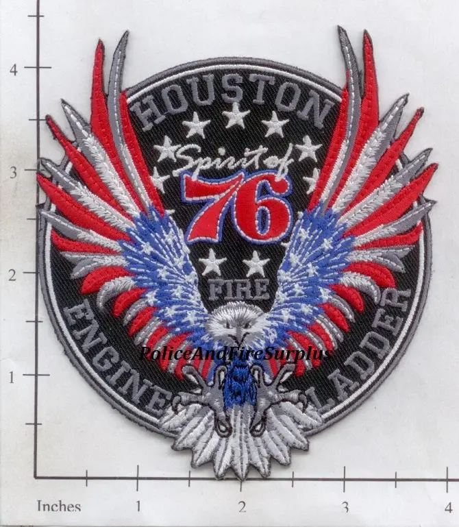 Texas - Houston Station  76 Fire Dept Patch 1