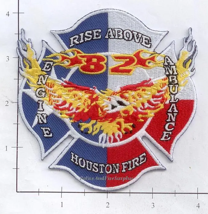 Texas - Houston Station  82 Fire Dept Patch V1 1