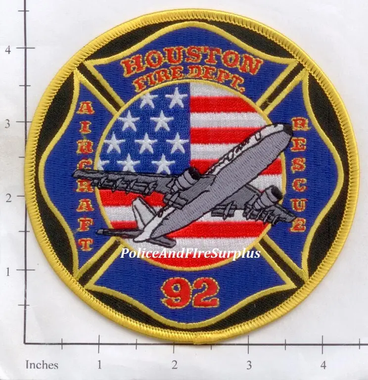 Texas - Houston Station  92 Fire Dept Patch 1
