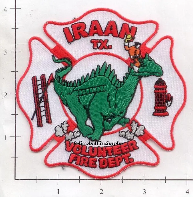 Texas - Iraan Volunteer Fire Dept Patch 1