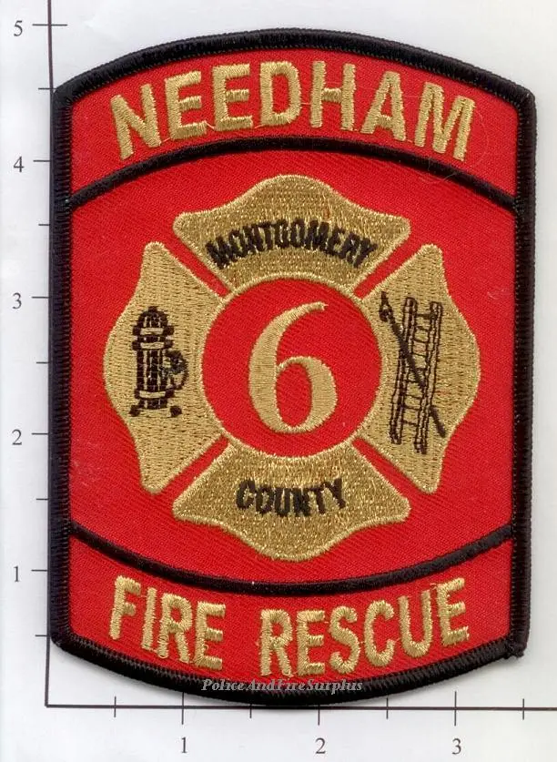 Texas - Needham Fire Dept Montgomery County Fire Dept Patch V2 1