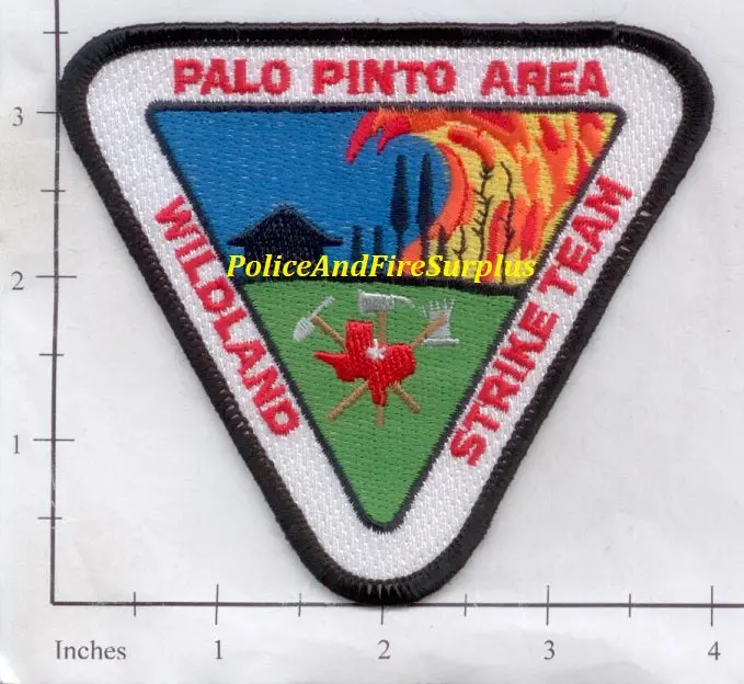Texas - Palo Pinto Are Wildland Strike Team Fire Dept Patch 1