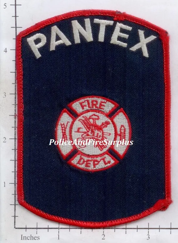 Texas - Pantex Fire Dept Patch 1