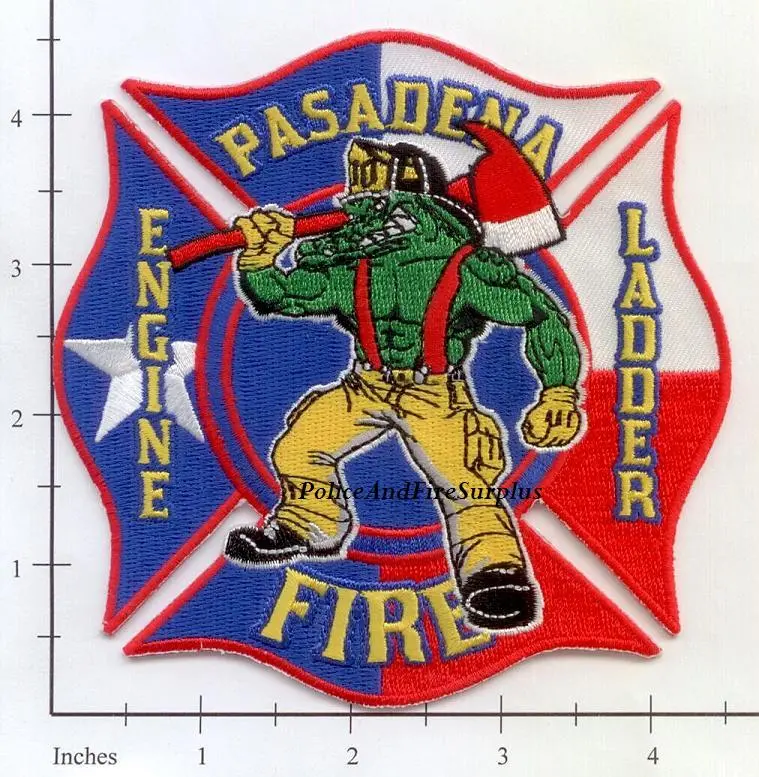 Texas - Pasadena Station 10 Fire Dept Patch V1 1