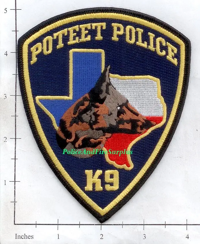 Texas - Poteet Police Dept K-9 Patch 1