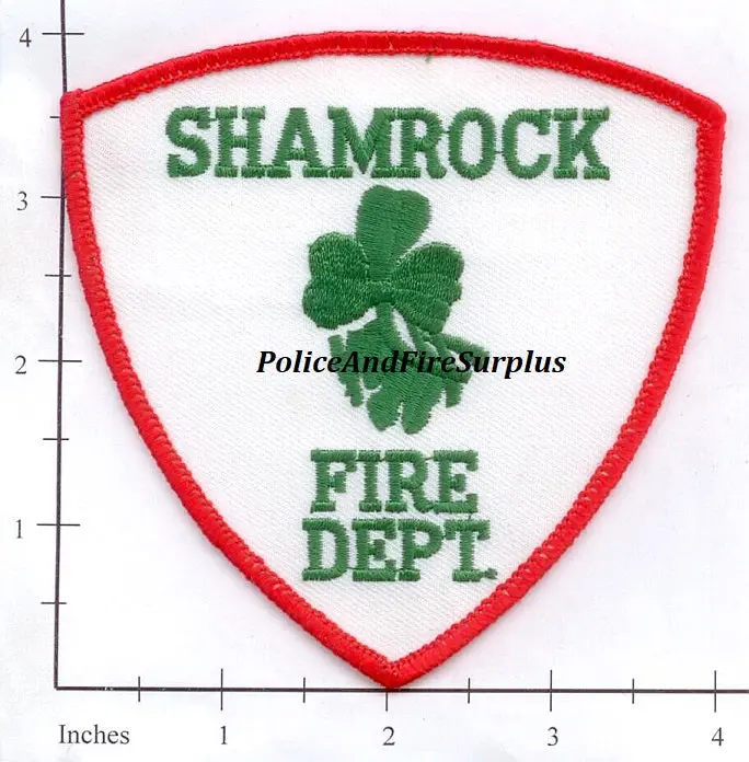 Texas - Shamrock Fire Dept Patch 1