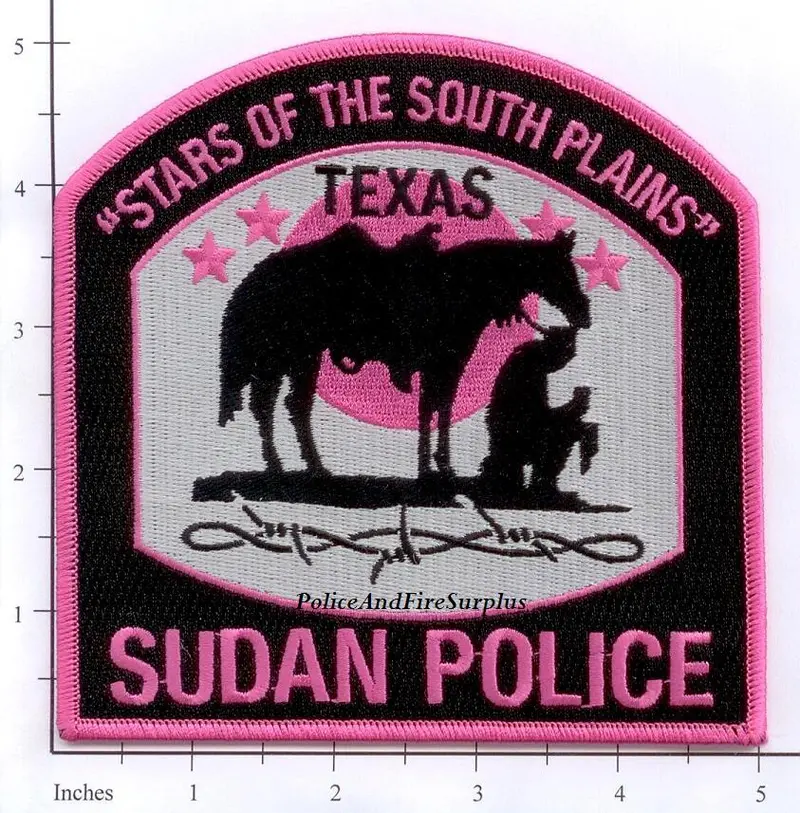 Texas - Sudan Police Dept Patch 1