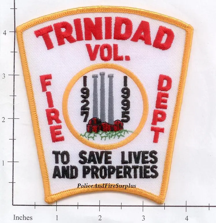 Texas - Trinidad Volunteer Fire Dept Patch 1