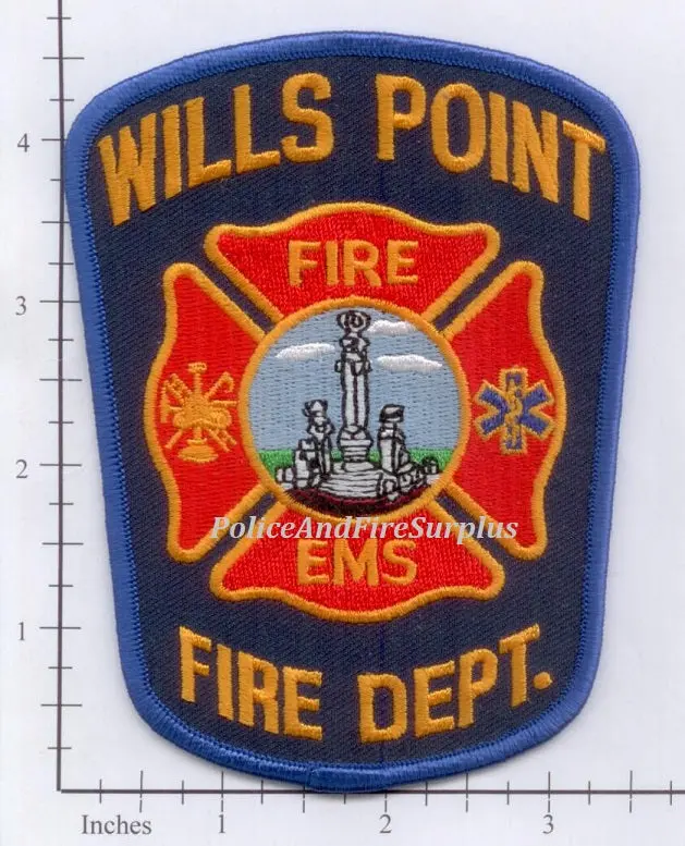 Texas - Wills Point Fire Rescue Patch 1