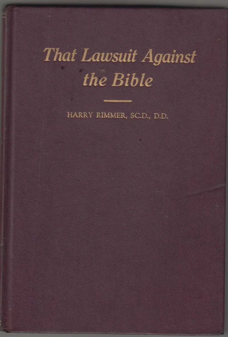 That Lawsuit Against The Bible 1