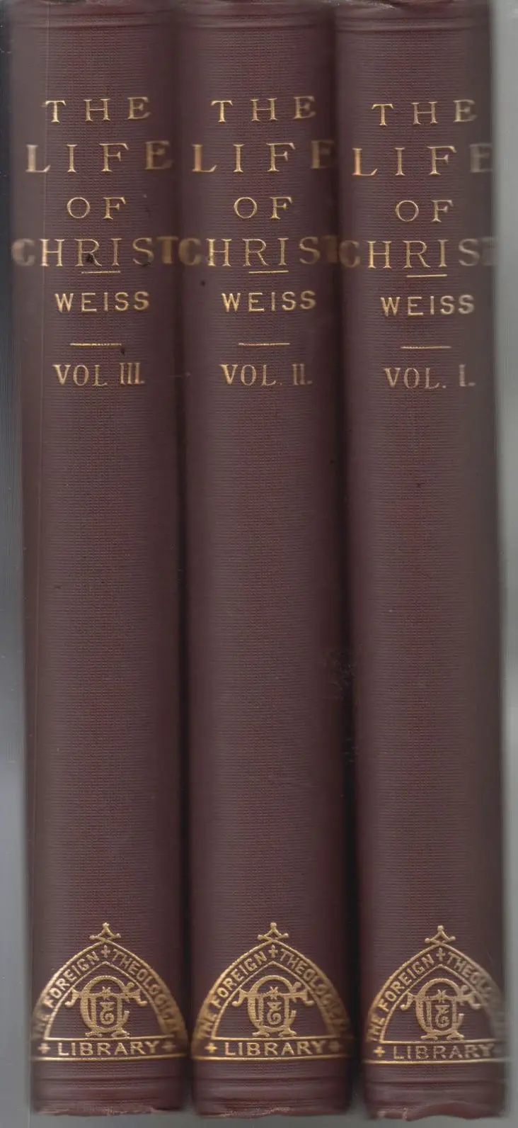 The Life Of Christ, Vols. I-Iii 1