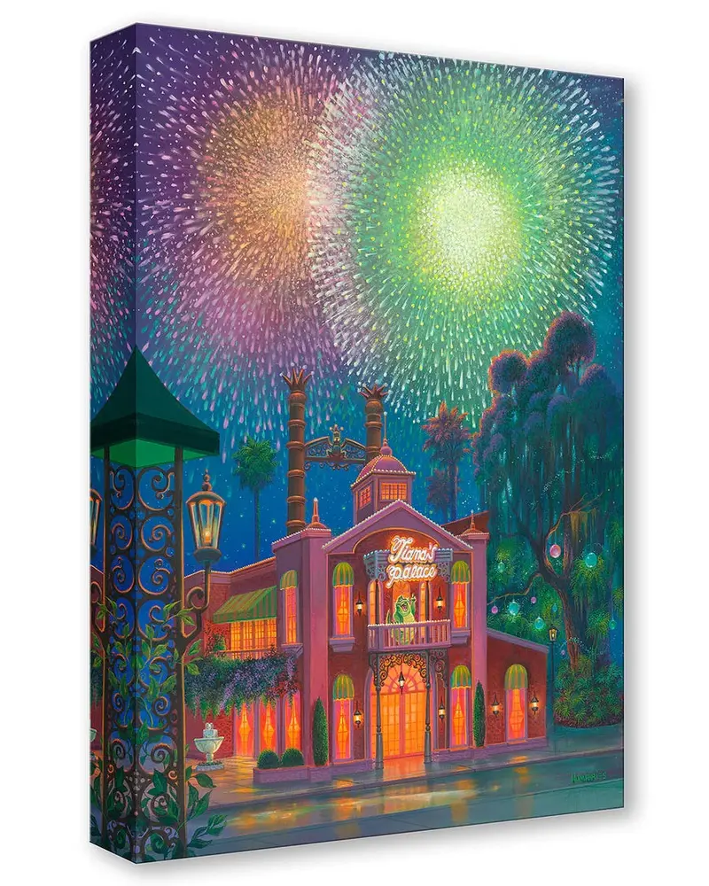Tiana's Restaurant - Treasure On Canvas 1