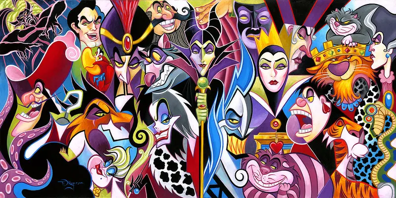Tim Rogerson – All Their Wicked Ways – Disney Villains 1