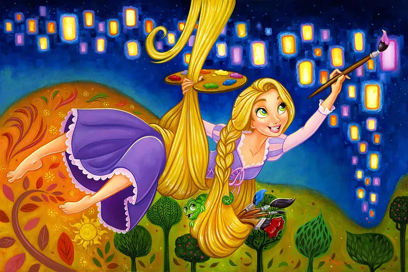 Tim Rogerson – Painting Lights – Tangled 1