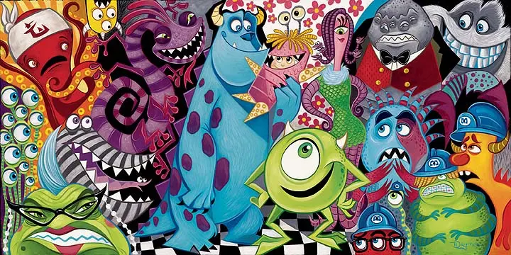 Tim Rogerson – The Scariest Little Monster – Monsters Inc. 1
