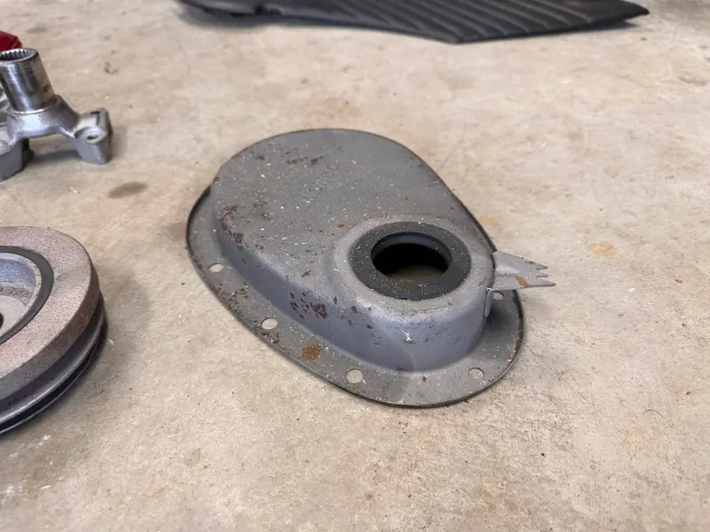 Timing Cover With No Breather 1