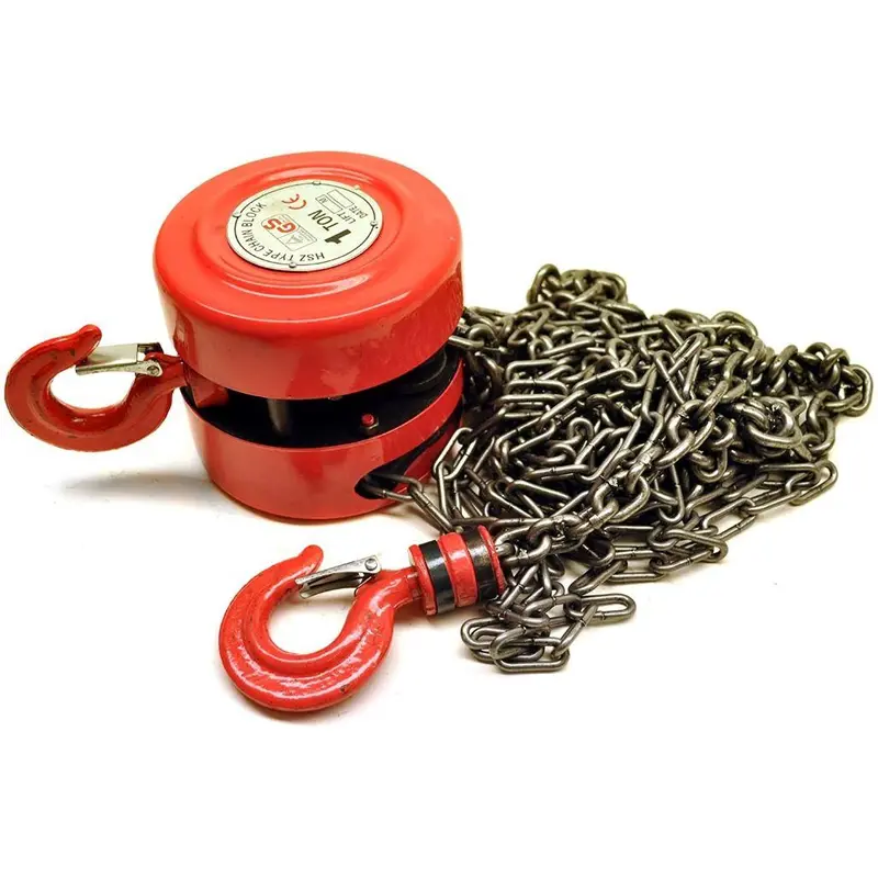 Toolzone 1 Ton Chain Block & Tackle Engine Lifting Hoist Pulley Winch Td050 1