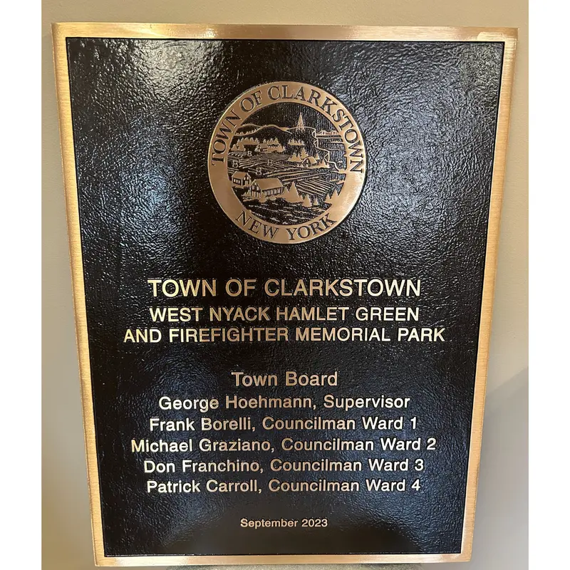 Town Board Tribute Plaque 1