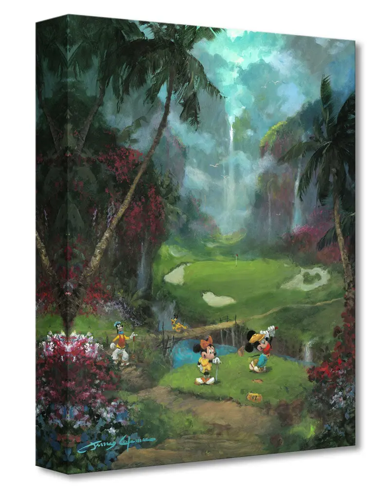 Treasures On Canvas – 17Th Tee In Paradise 1