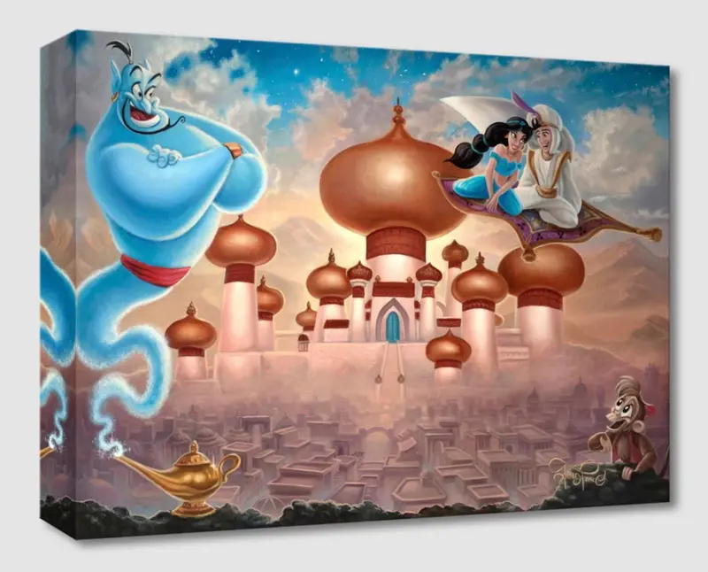 Treasures On Canvas – A Whole New World – Aladdin 1
