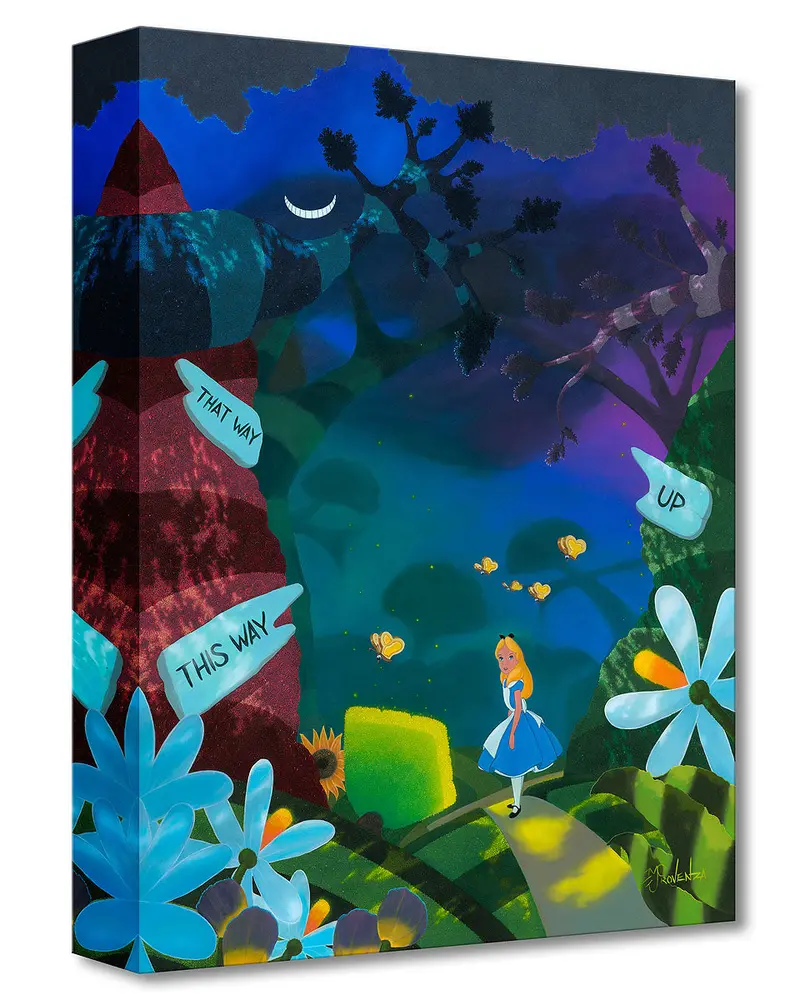 Treasures On Canvas – Alice In Wonderland – Curiouser 1