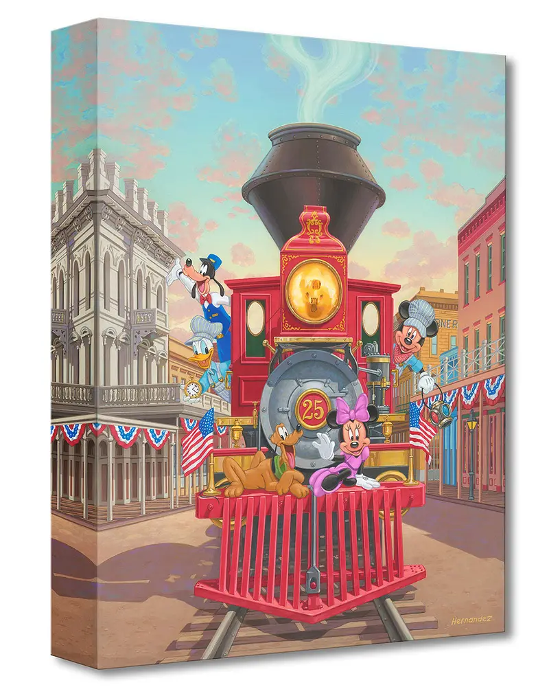 Treasures On Canvas – All Aboard Engine 25 1