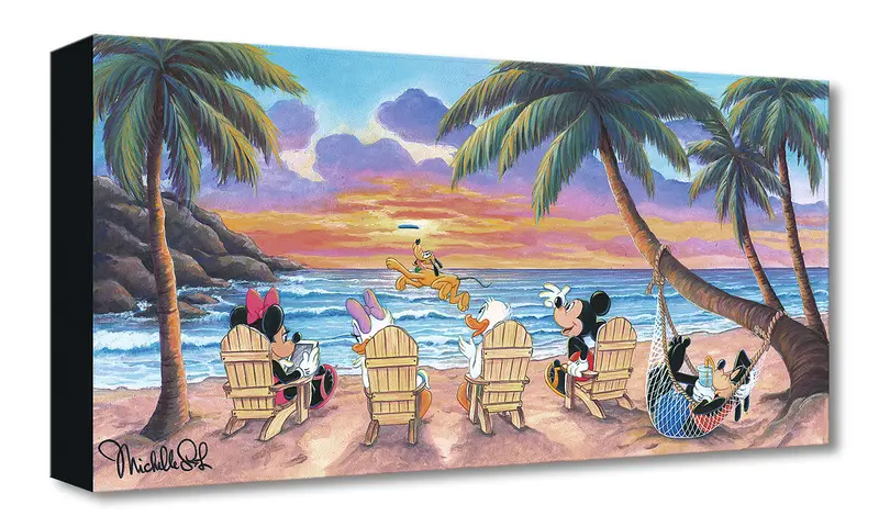 Treasures On Canvas – Beautiful Day At The Beach – Michelle St Laurent 1