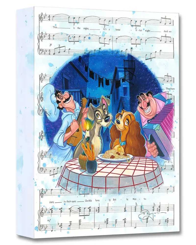 Treasures On Canvas – Bella Notte – Tim Rogerson 1
