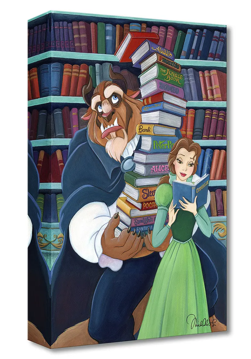 Treasures On Canvas – Belle's Books – Michelle St Laurent 1