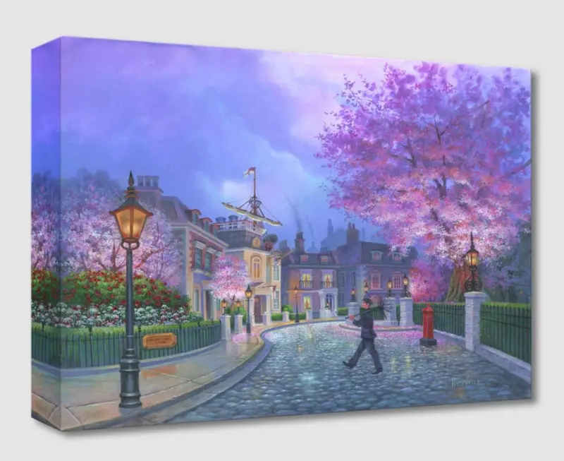 Treasures On Canvas – Cherry Tree Lane – Michael Humphries 1