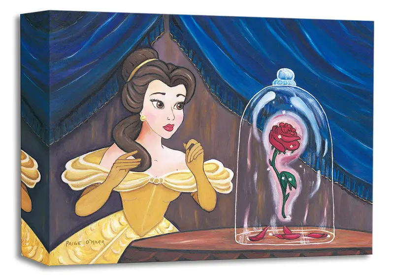 Treasures On Canvas – Enchanted Rose – Paige O’Hara 1