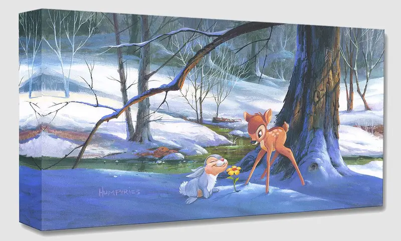 Treasures On Canvas – First Hint Of Spring – Bambi 1