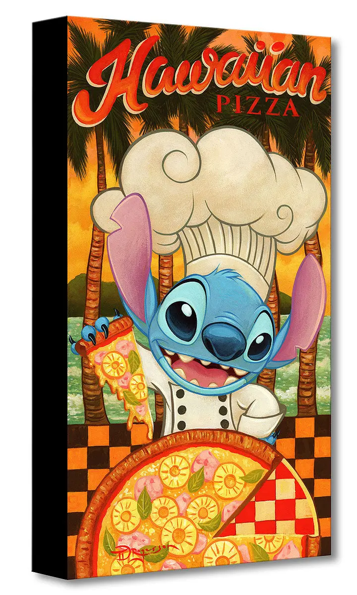 Treasures On Canvas – Hawaiian Pizza – Tim Rogerson 1