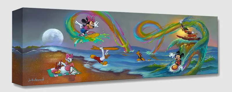Treasures On Canvas – Mickey’S Crazy Wave – Jim Warren 1
