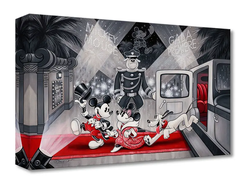 Treasures On Canvas – Mickey’S Gala Premiere – Tim Rogerson 1