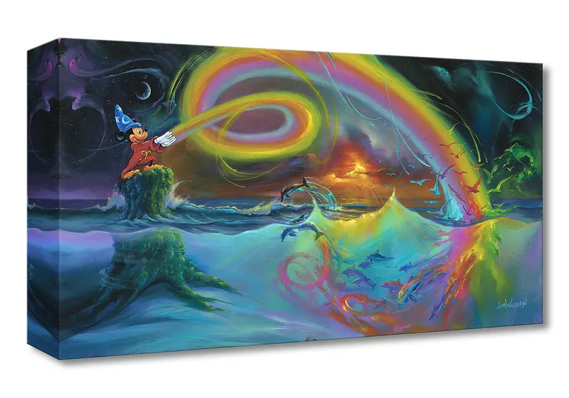 Treasures On Canvas – Mickey’S Magical Colours – Jim Warren 1