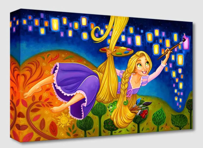 Treasures On Canvas – Painting Lights – Tim Rogerson 1