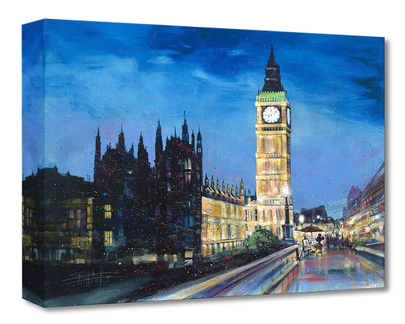Treasures On Canvas – Painting The Town – Stephen Fishwick 1