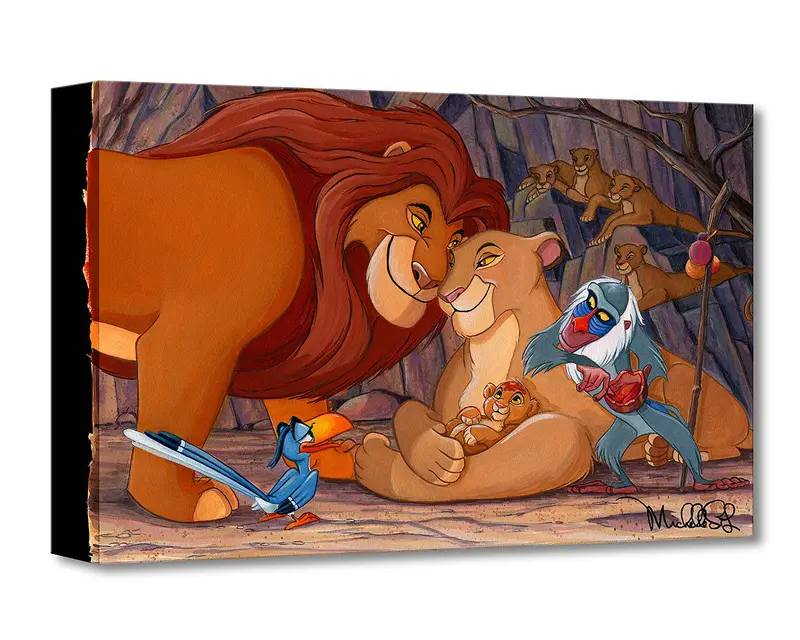 Treasures On Canvas – Prince Of The Pride – The Lion King 1