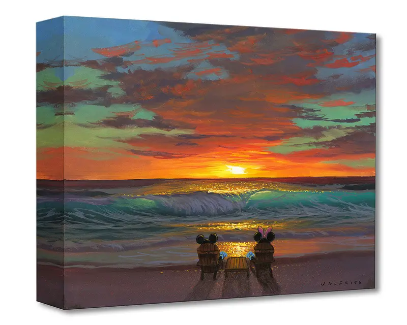 Treasures On Canvas – Sharing A Sunset – Walfrido 1