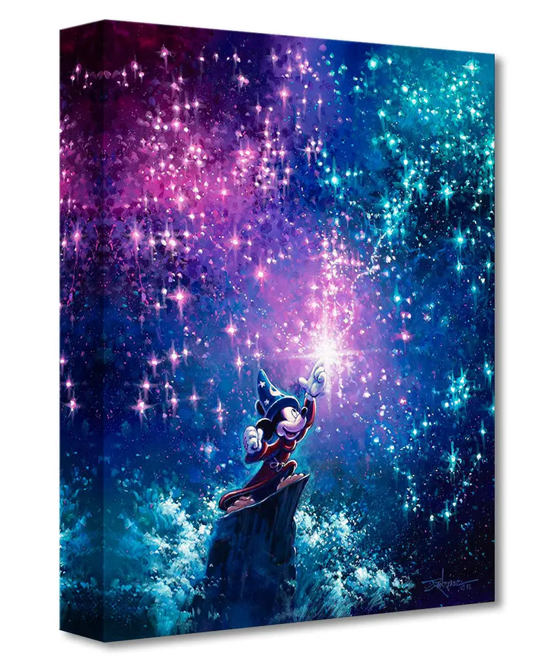 Treasures On Canvas – Sorcerer Mickey 1