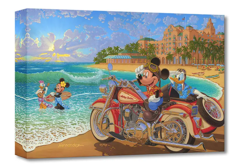 Treasures On Canvas – Where The Road Meets The Sea 1