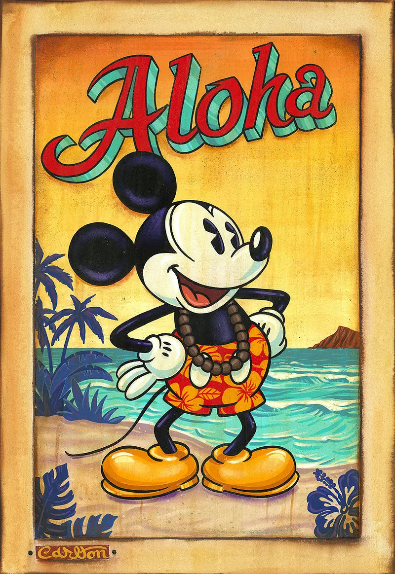 Trevor Carlton – Waves Of Aloha – Mickey Mouse Hawaii 1