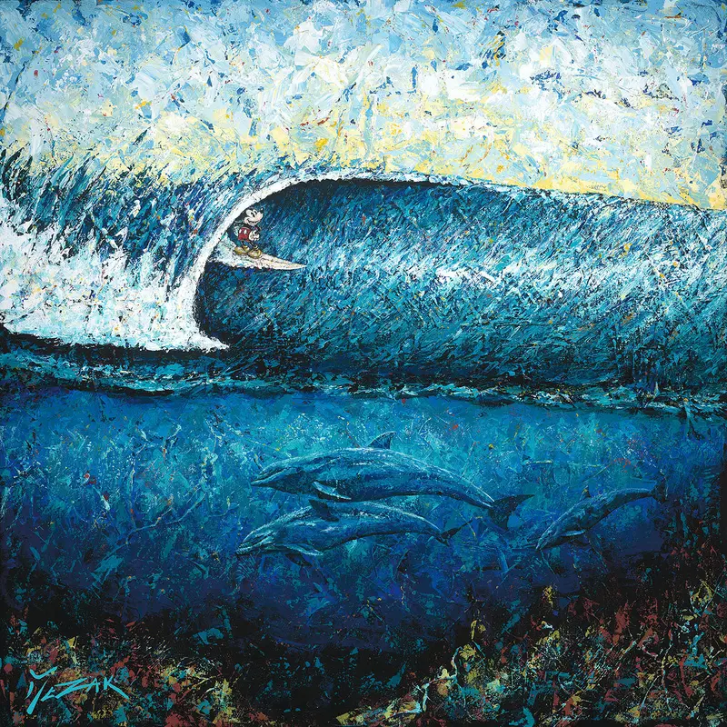 Trevor Mezak - Mickey Surfs Pipeline 1