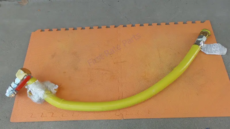 T&S Brass Hg-4F-48K Gas Connector Hose Quick Disconnect 1-1/4" Npt 48" 1