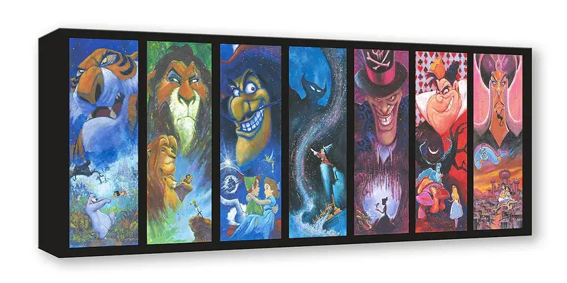 Tthe Villainous Seven - Treasure On Canvas 1