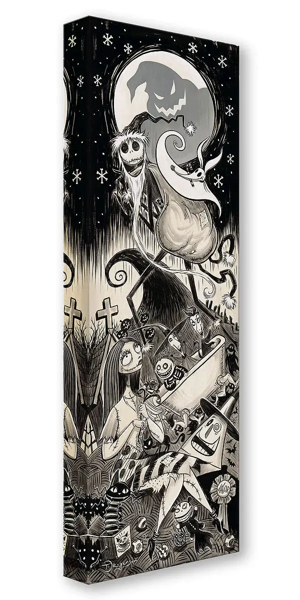 Twas The Nightmare Before Christmas - Tim Rogerson - Treasure On Canvas 1