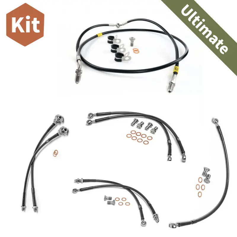Ultimate - Stainless Line Kit (Late Mini) 1